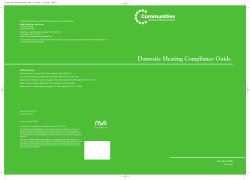 Domestic Heating Compliance Guide