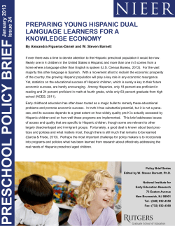 Preparing Young Hispanic Dual