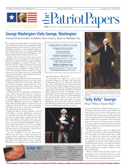 Student Edition - George Washington: A National Treasure