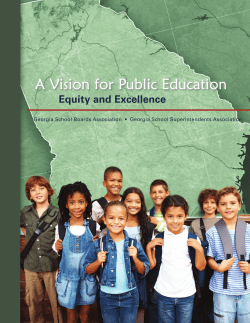 A Vision for Public Education