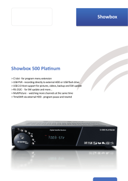 Showbox 500 Platinum