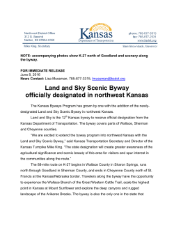 Land and Sky Scenic Byway officially designated in