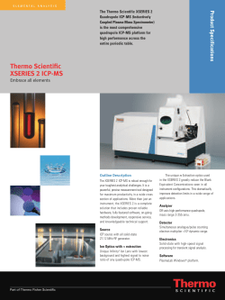 Thermo Scientific XSERIES 2 ICP-MS