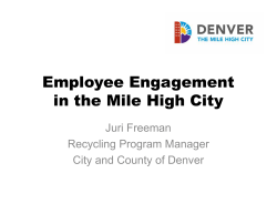 Employee Engagement in the Mile High City