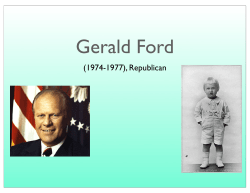 Gov Ford project