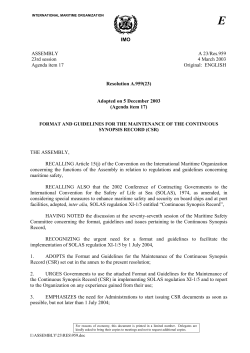 A.959(23) - International Maritime Organization