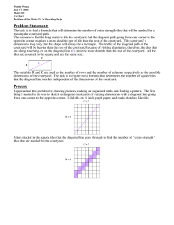 Problem Statement: Process: