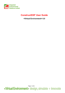 ConstructDXF User Guide
