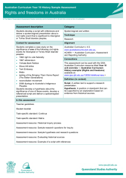 Rights and freedoms in Australia