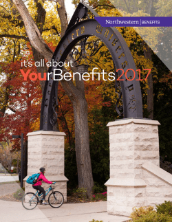 2017 Benefits Guide - Northwestern University