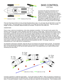 SKID CONTROL