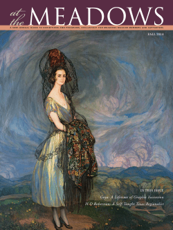 Fall 2014 - Meadows Museum