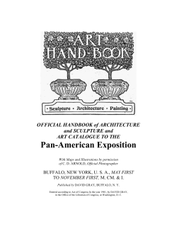 Art Handbook - Pan American Exposition