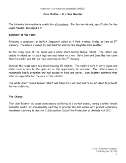 Defence Witness Statement 1