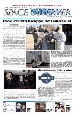 Condor Crest spreads wingspan, preps Airmen for ORI