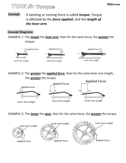 torque. - Science