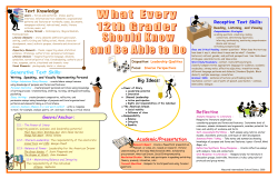 Text Knowledge Generative Text Skills