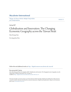 Globalization and Innovation: The Changing Economic Geography