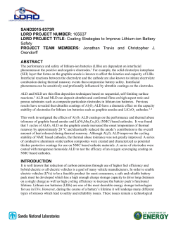Coating Strategies to Improve Lithium