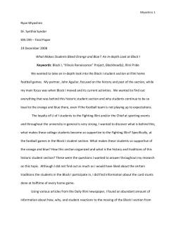 Ryan Miyashiro Dr. Synthia Syndor KIN 199