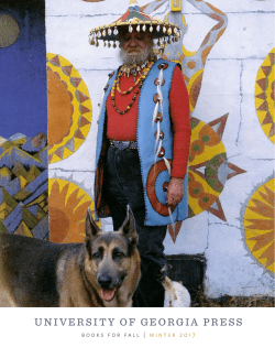Fall 2017 - UGA Press