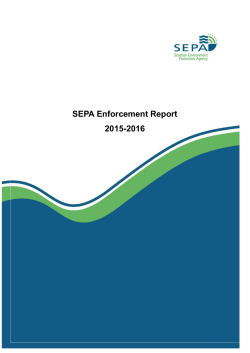 Enforcement report 2015-16