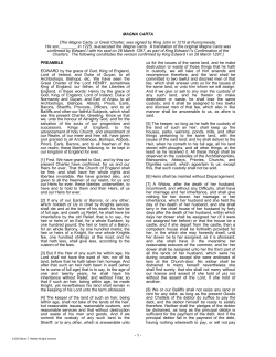 Magna Carta - American Bar Association