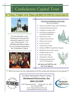 3 DAY Confederate Capitol tour