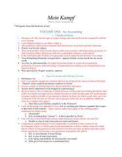 Mein Kampf - shshistory.com