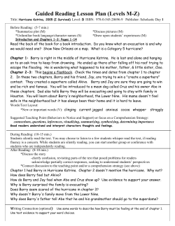 Guided Reading Lesson Plan (Levels M-Z)