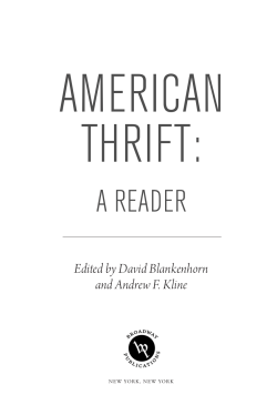 Read PDF - Institute for American Values