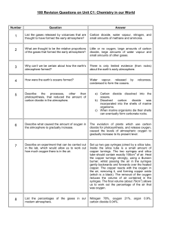 100 Revision Questions on Unit C1