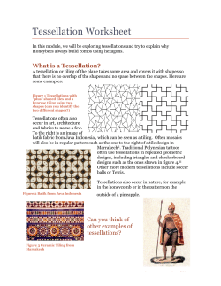 Tessellation Worksheet