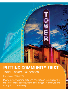 putting community first
