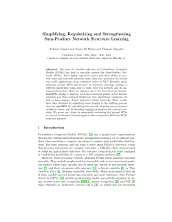 Simplifying, Regularizing and Strengthening Sum-Product