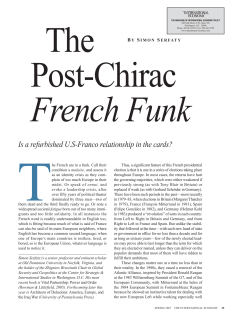 The Post-Chirac French Funk