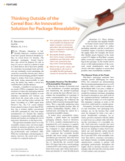 Thinking Outside of the Cereal Box: An Innovative Solution