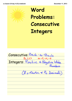 cc lesson 25 day 4 (CI).notebook