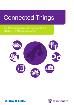 Connected Things - Telia Company IoT