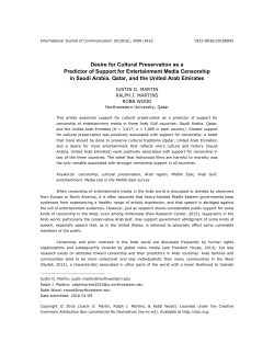 Desire for Cultural Preservation as a Predictor of Support for