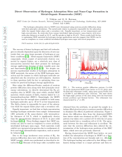 Direct Observation of Hydrogen Adsorption Sites and Nano