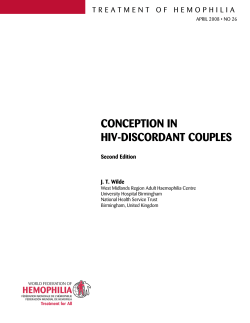 conception in hiv-discordant couples