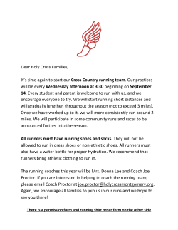 Cross Country - Holy Cross Episcopal School