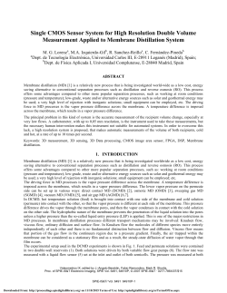 Single CMOS Sensor System for High Resolution Double Volume