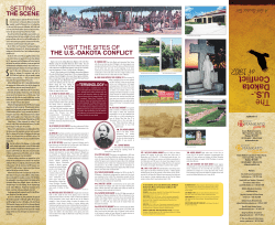 The U.S.-Dakota Conflict of 1862 Tour Guide