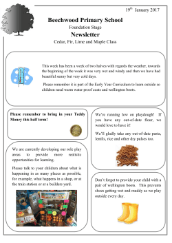 Newsletter January 19th