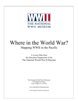 Where in the World War? - The National WWII Museum