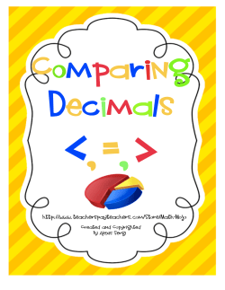 Comparing Decimals Cute.cwk (DR)