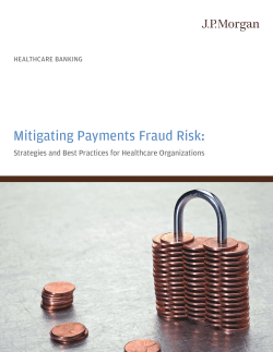 mitigating Payments Fraud risk