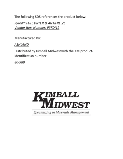 The following SDS references the product below: Pyroil&trade; FUEL